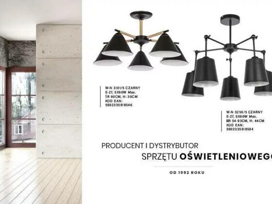 Nowoczesne lampy od polskiego producenta