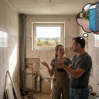 Remont łazienki bez paraliżu domu