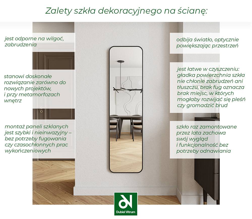 Szkło na ścianę do kuchni, salonu i łazienki – nowoczesny sposób na efektowne wnętrze 2 dubiel vitrum_zalety szkla.jpg